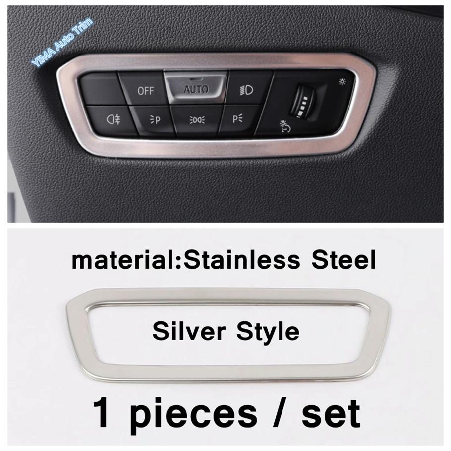 Inner Door Handle Bowl / Window Lift Button / Central Control Dashboard Accessories Cover Trim For BMW 3 Series G20 - 2024