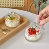 75ml Glass Dessert Bowl Transparent Yogurt Bowl Conditioning Jar Ice Cream Bowl  Gelato