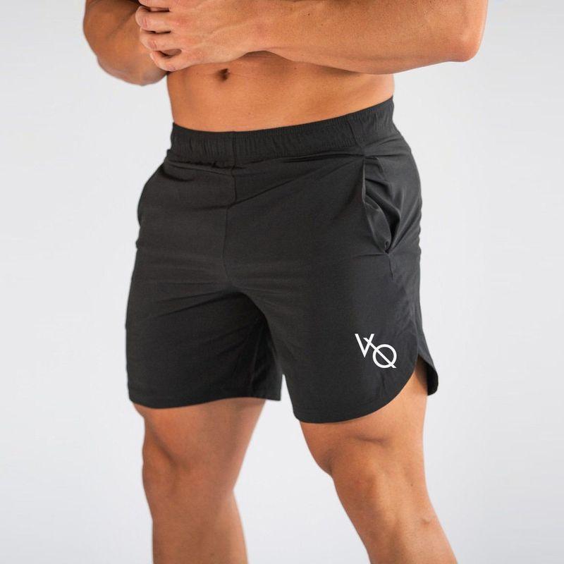 

New Arrival Muscle Fashion Brothers Summer Athleisure Shorts Men s Trendy Fitness Running Quick-Drying Loose Training Pant Black M