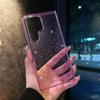 Galaxy Samsung Phone Case S25 Transparent Flash Powder S24ultra Suitable for S25 Magnetic Case S24FE