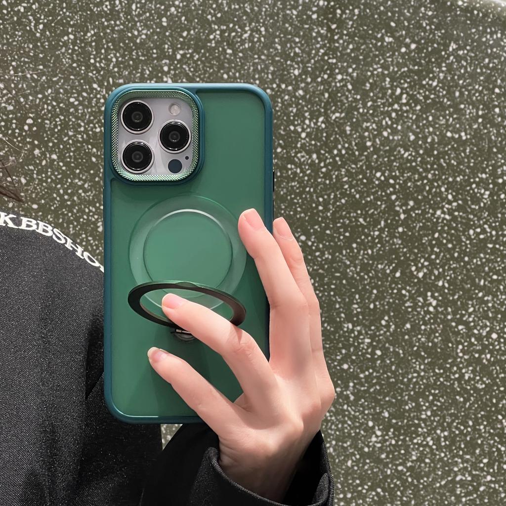 The Rotating Magnetic Stand Is Suitable for Skin-feel Heat Dissipation of IPhone16 Phone Cases and Apple 14 Soft Cases