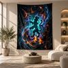 Decorative Tapestry,Chelsea FC Printed Wall Art, Lightweight Wall Hanging For Bedroom Background
