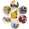 Magnetic Wristband with Strong Magnets Holds Nails 9 Magnetic Tools Magnetic Wrist Strap Adjustable Screw Suction Convenient Bag