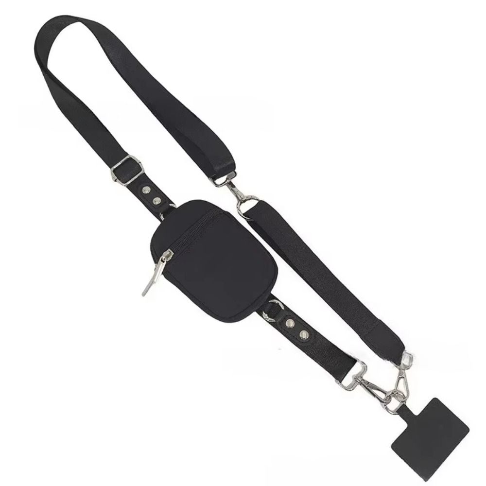 Adjustable Crossbody Phone Bag Detachable Women's Keychain Wallet Unique Mini Coin Purse ID Holder