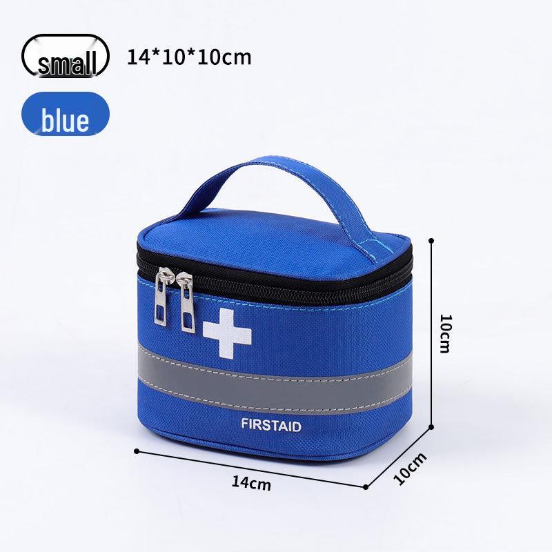 Portable First Aid and Epidemic Prevention Kit for Travel, Home, Outdoor, and Children's Emergency Medicine Storage
