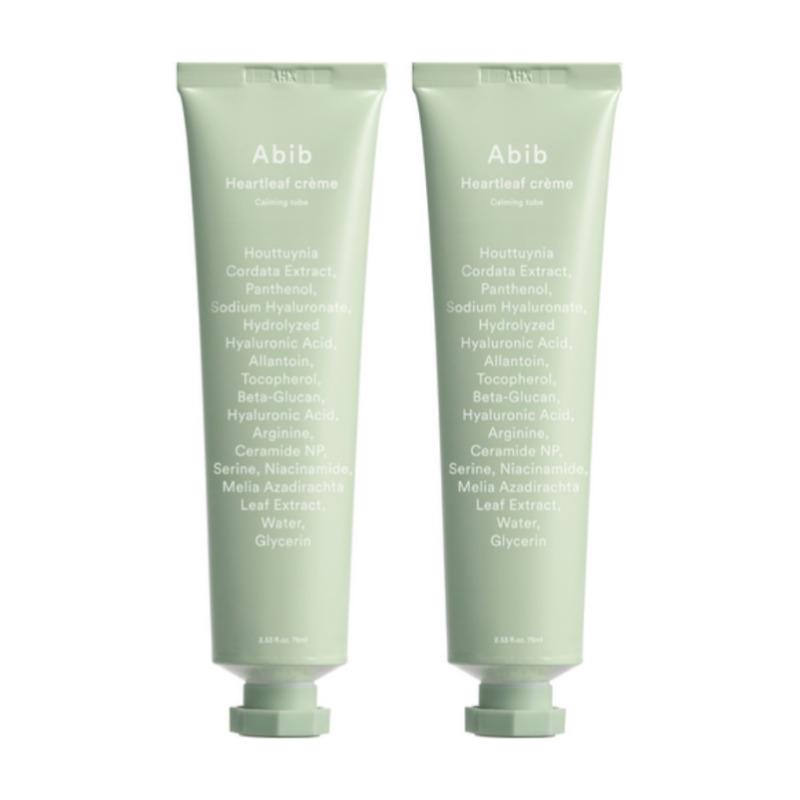 

Abib Heartleaf Calming Cream Tube 75ml × 2