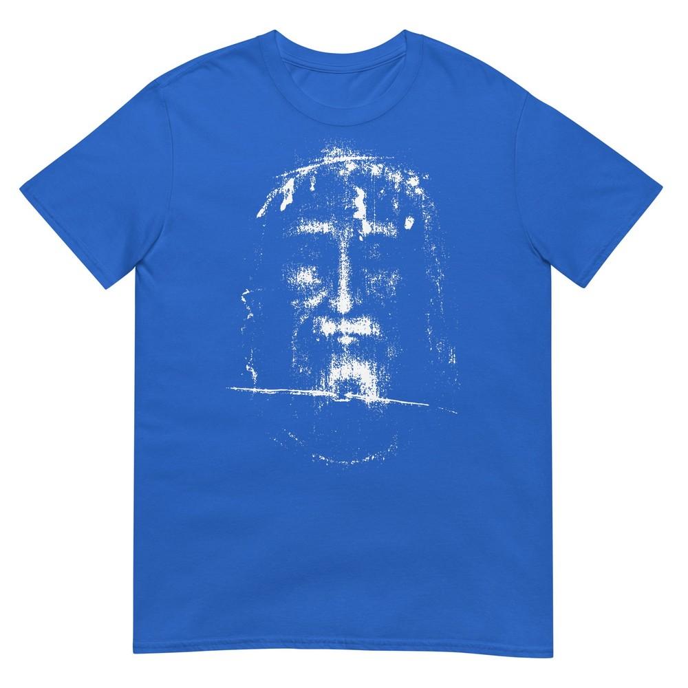 The Holy Face Shroud Of Turin Jesus Christ Face Religious Tshirt