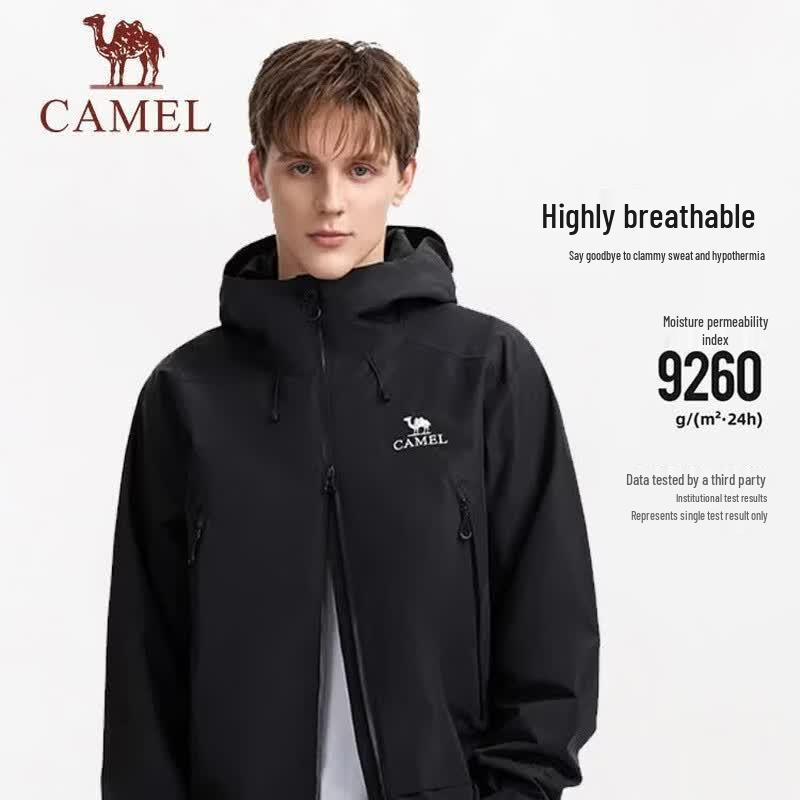 Camel Waterproof Single-Layer Jacket A36BA6B019