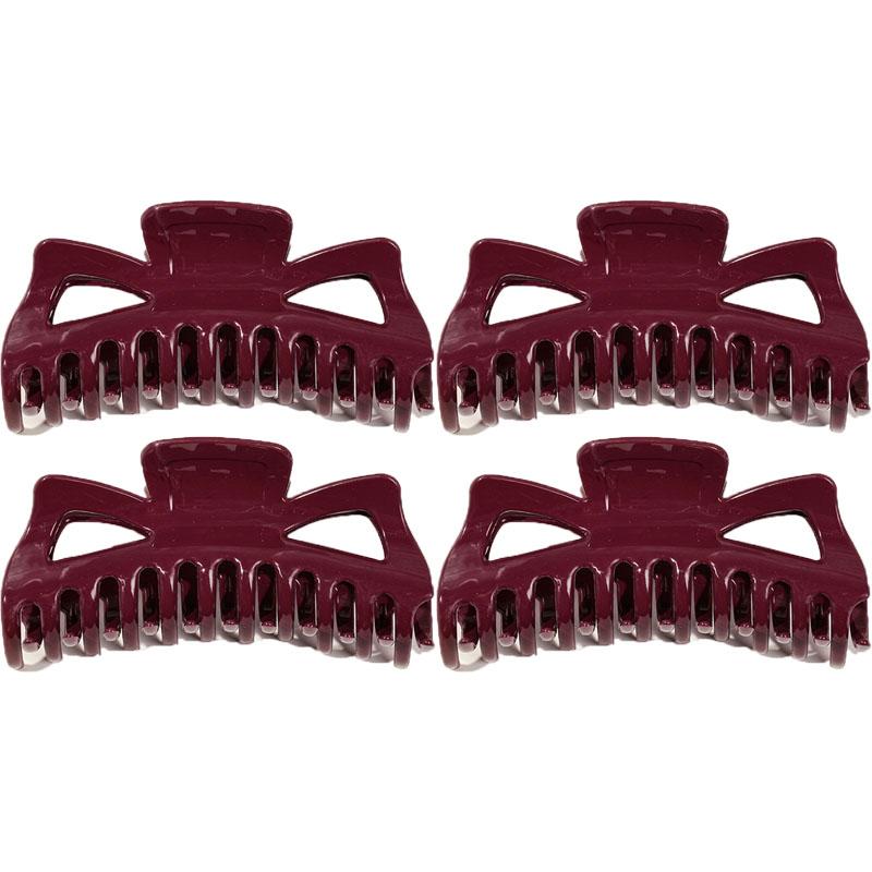 Korean Style Acrylic Solid Color Hair Clip Women's High-end Fashion Shark Clip Hair Accessories