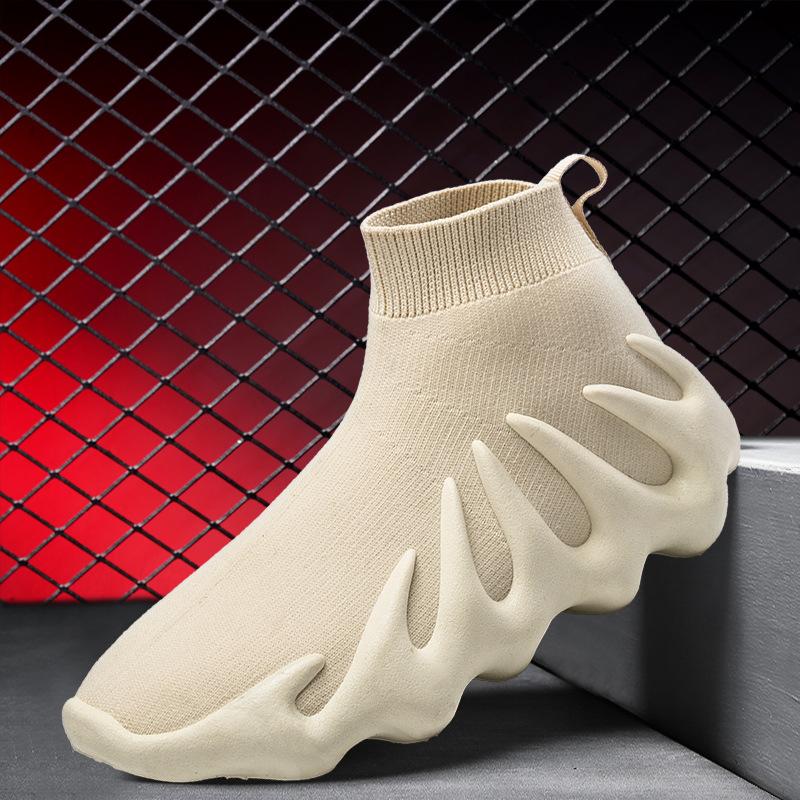 Men's shoes breathable single shoes new trend octopus men's socks shoes casual light sports shoes women