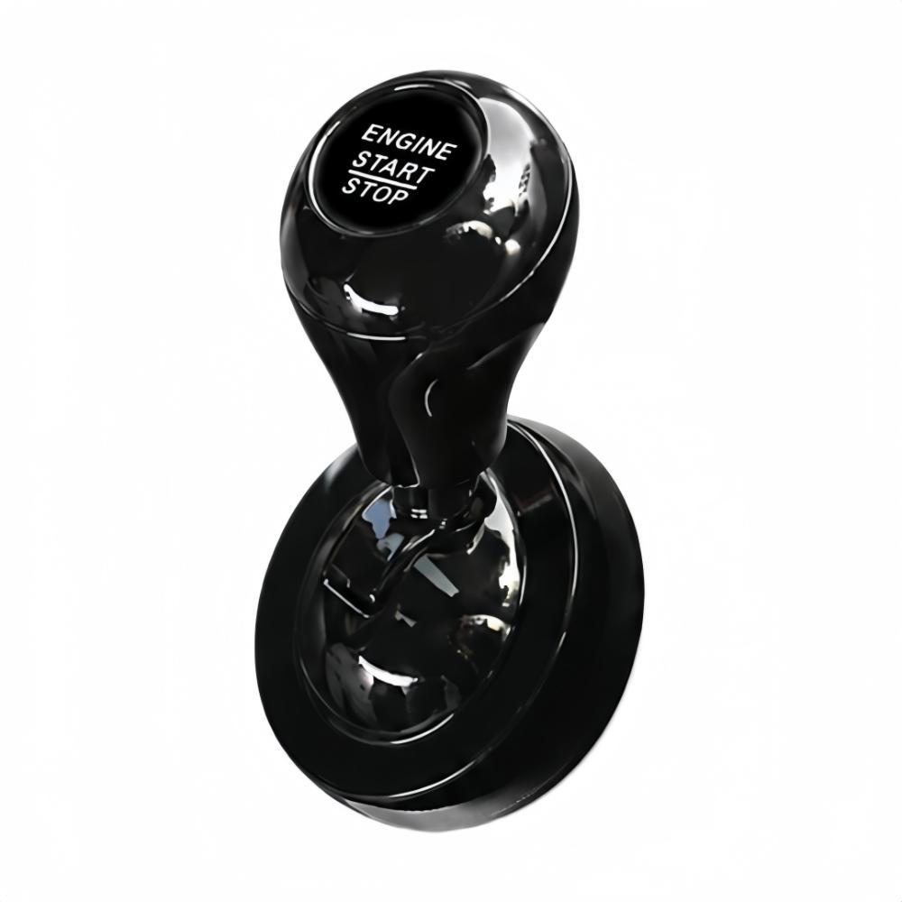 Cue Stick Shape Car Starter Lever All Metal Car Keyless Start Sticker Vehicle Start Button