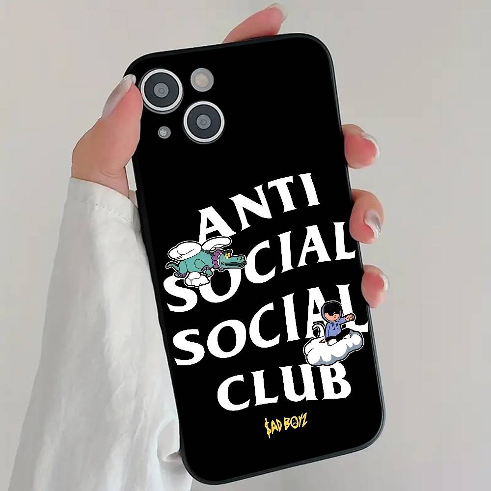 Rapper J-Junior H Sad Boyz Phone Case Cool Black Silicone Soft For IPhone 16 15 14 13 12 11 X XR Plus Pro Max Plus