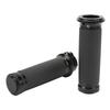 1 Pair 25mm Motocycle Handlebar Grips Black Comfortable Grasp Anodized Universal Rust Proof for Motorbike Bicycles