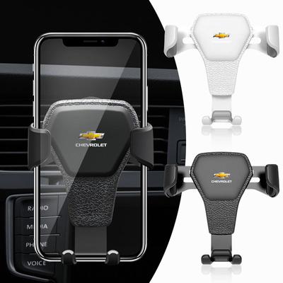 Suport Telefon Suport Insignă Auto Gravitațională Suport cu Clema de Aer Accesorii Pentru Chevrolet Cruze Malibu Sail Spark Captiva Equinox Trax Tracker AVEO Lova