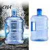 Portable Water Container Reusable Jug with Easy Grip Handle, Clear PET Refillable Emergency Tank Bottle, Storage for Home Office And Preparedness