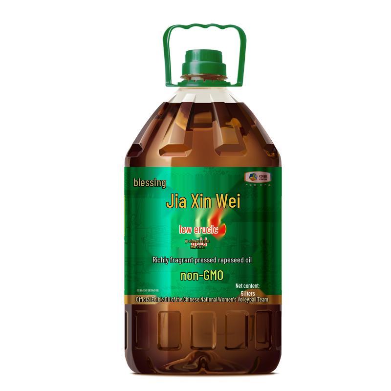 Fulinmen Home Flavor Low Erucic Acid Pressed Rapeseed Oil 5L