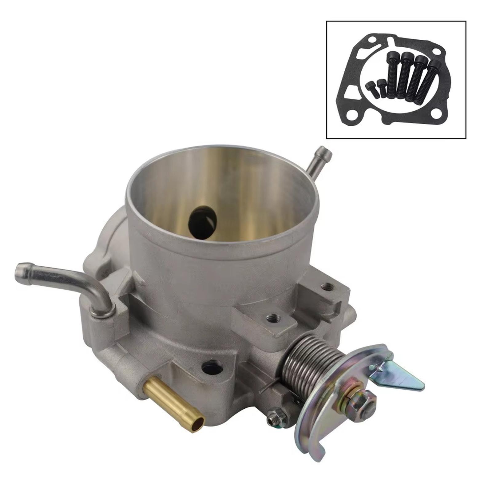 

For Civic EG B D F H Series B16 B18 B20 5 6 70MM Sandblasted Throttle Body One Size