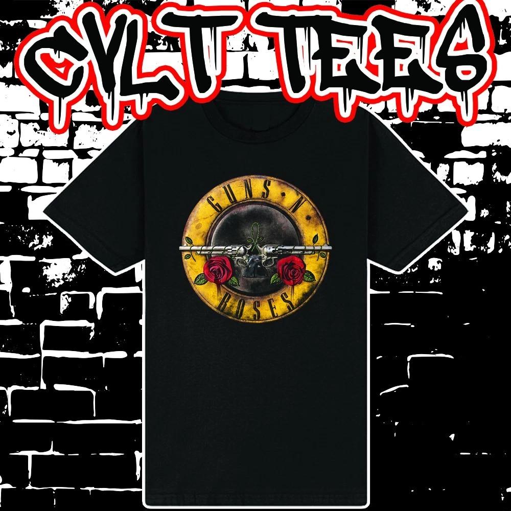 Men s and Women s T-shirts Guns N Roses style Band Tee ~ 100% Cotton M
