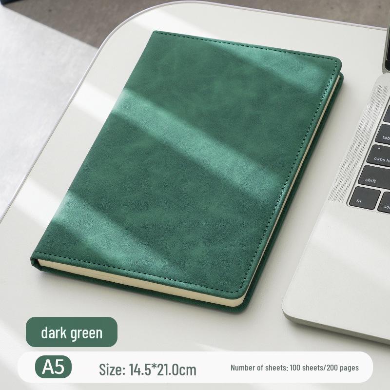 A5 Simple Style Hardcover Notebook: Elegant Meeting Minutes & Thoughtful Gift