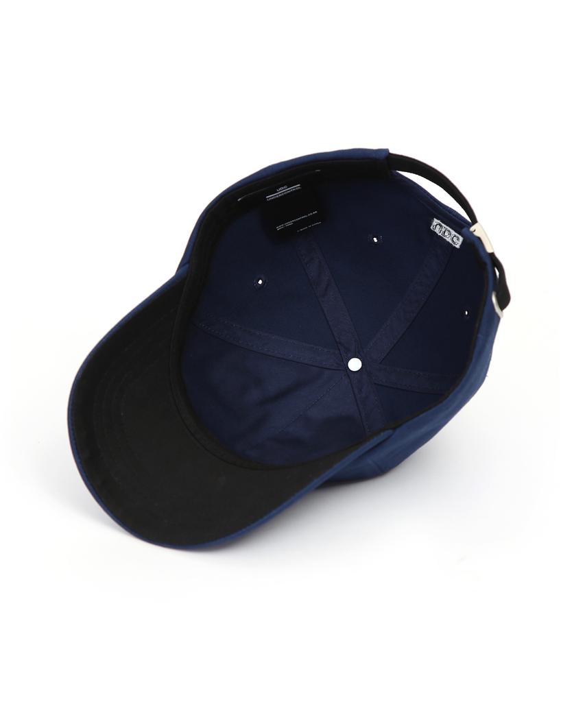 Eondeokeonteulol Cotton Logo Ball Cap Square Direction / Authentic B B / Navy