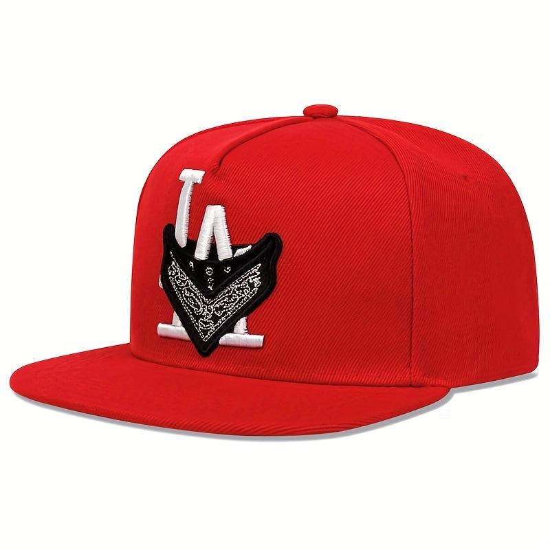 New hat embroidered letters baseball cap men's and women's casual versatile simple flat cap