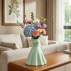 Decorative Vase 3D Printed Princess Dress shape Vase Plastic Romantic Desktop Ornament Creative Pen Holder Desktop