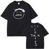 Rapper American și Tricou Travis cu Mânecă Scurtă 100% Bumbac Tricou Imprimare Grafică Tricou Scott Hip Hop Punk Îmbrăcăminte Topuri