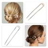 Buyao Hair Stick Assorted Fashionable Updos Metal Hairpiece Sparkling Metal for Evening Dinner Wear Photo Props