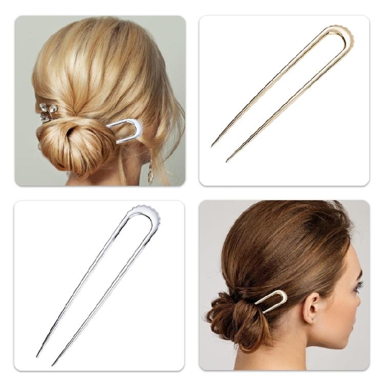 Buyao Hair Stick Assorted Fashionable Updos Metal Hairpiece Sparkling Metal for Evening Dinner Wear Photo Props