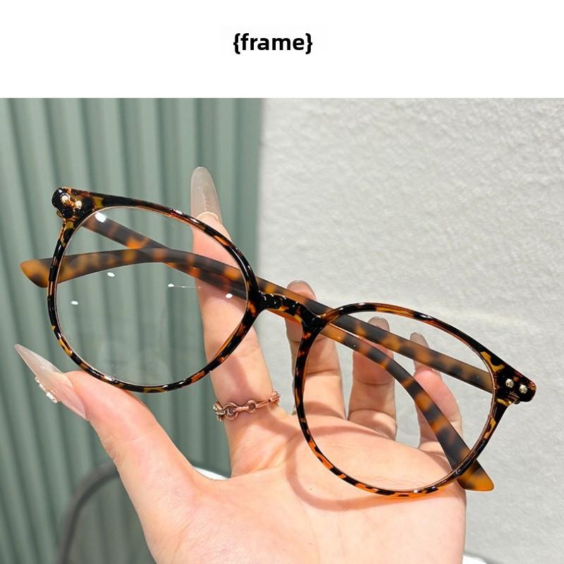 Fashion Ultralight Round Frame Myopia Glasses Women new stylish anti blue light near sight eyeglasses Minus Diopter Eyeglasses