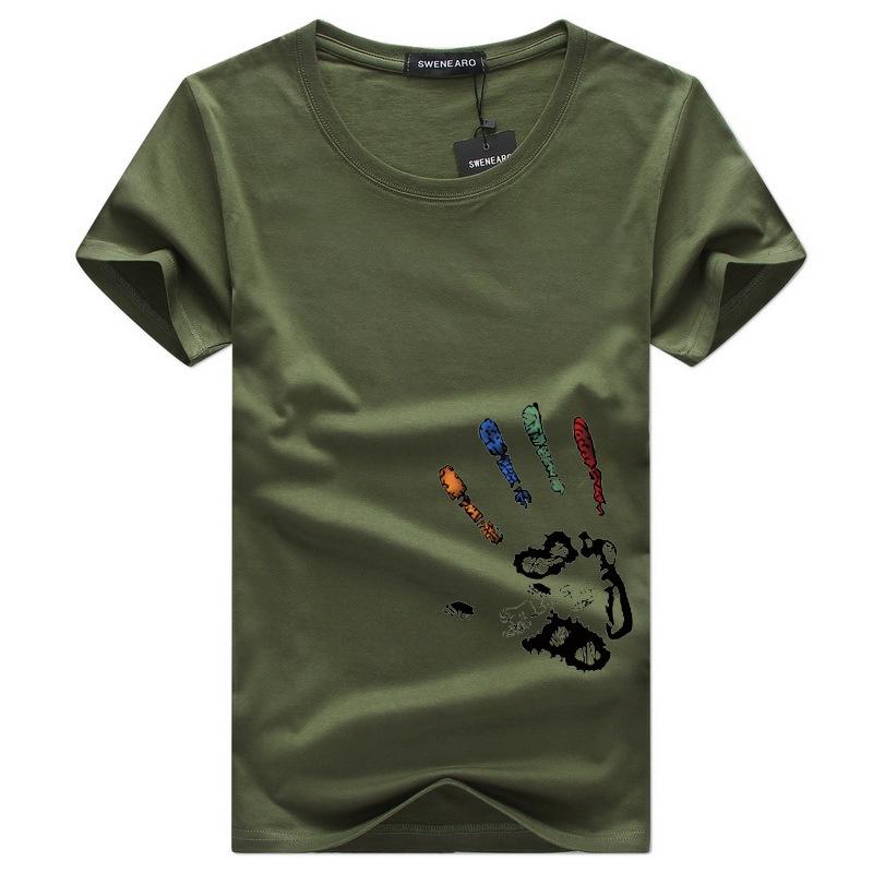 Swenearo Men T-shirts 5xl 4xl Plus Size Cotton Tee For Casual Summer Comfort