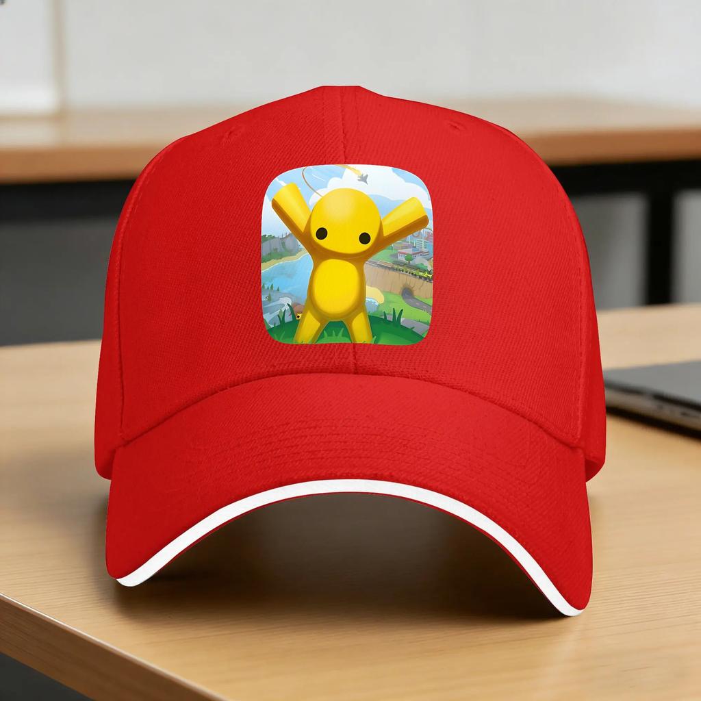 Wobbly Life Casual Baseball Cap Tennis Skate Hip Hop Hats Summer Sun Visor Unisex-Teens Stylish Baseball Caps