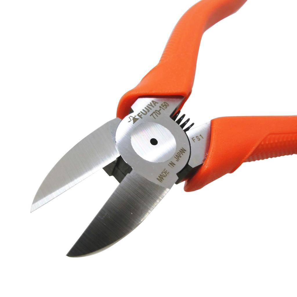 Fujiya Electrician Master Heavy-Duty Nippers (Round Blade), 150mm, 770-150