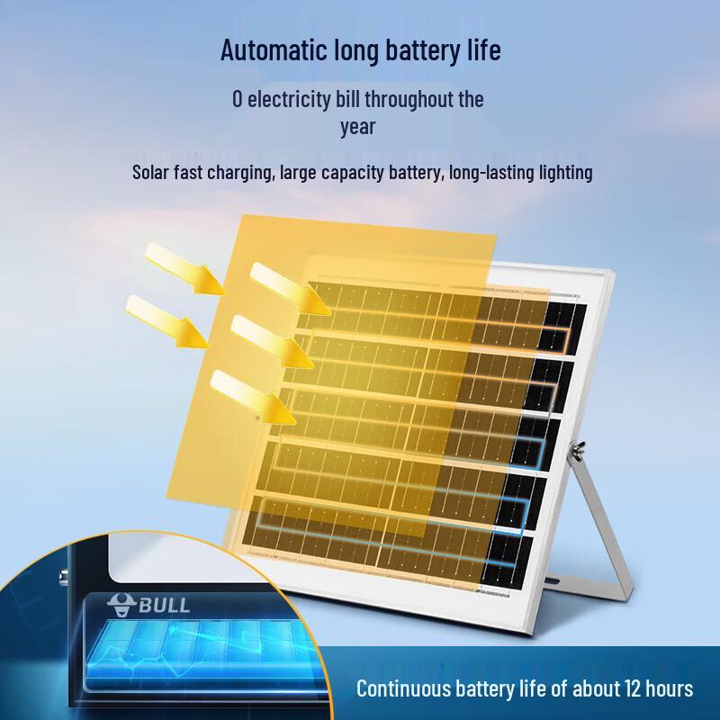 Bull Outdoor Solar Garden Light