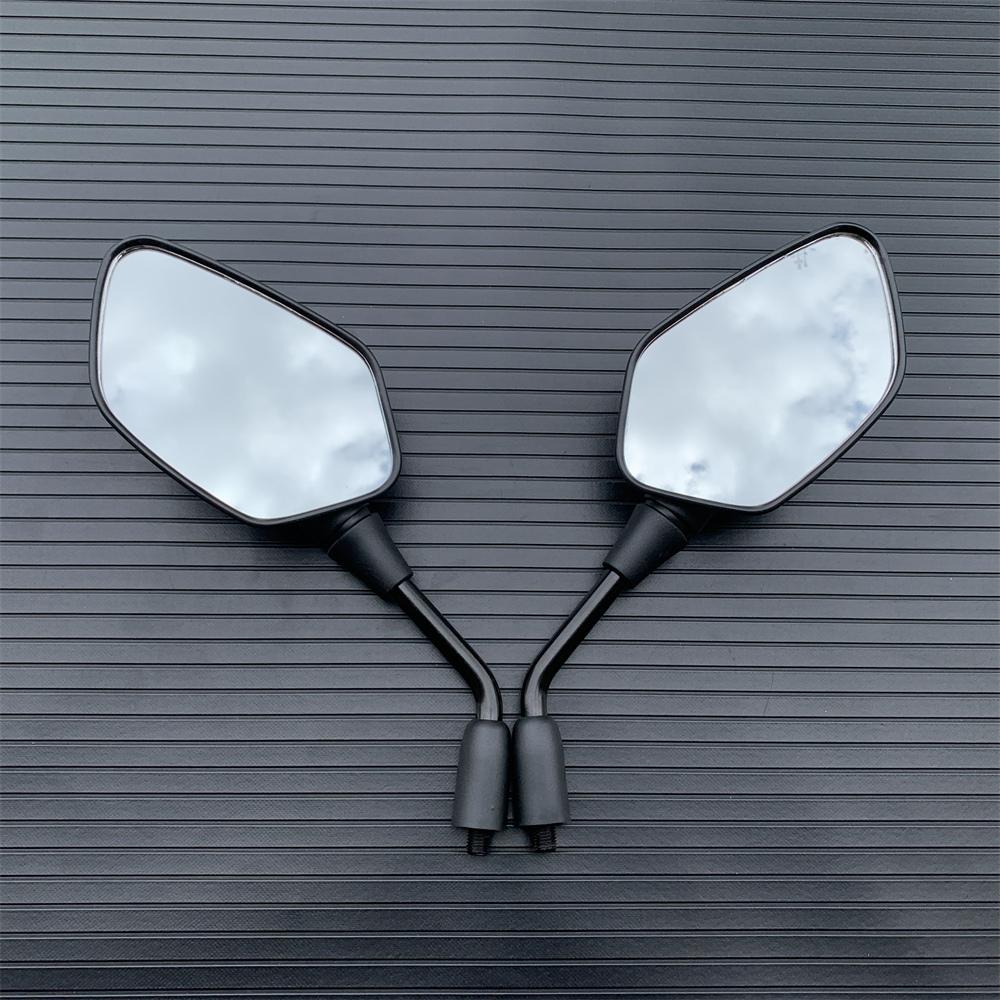 Universal Motorcycle Rear View Side Mirrors For HONDA  Africa Twin CRF250L CRF450L CRF1000L CRF1100L 10mm Clockwise Mirror