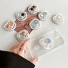 Korean Pearl Light Luxury Magnetic Stand Holder Phone Grip Tok Detachable Mobile Bracket For Magsafe Phone Case Support Gift