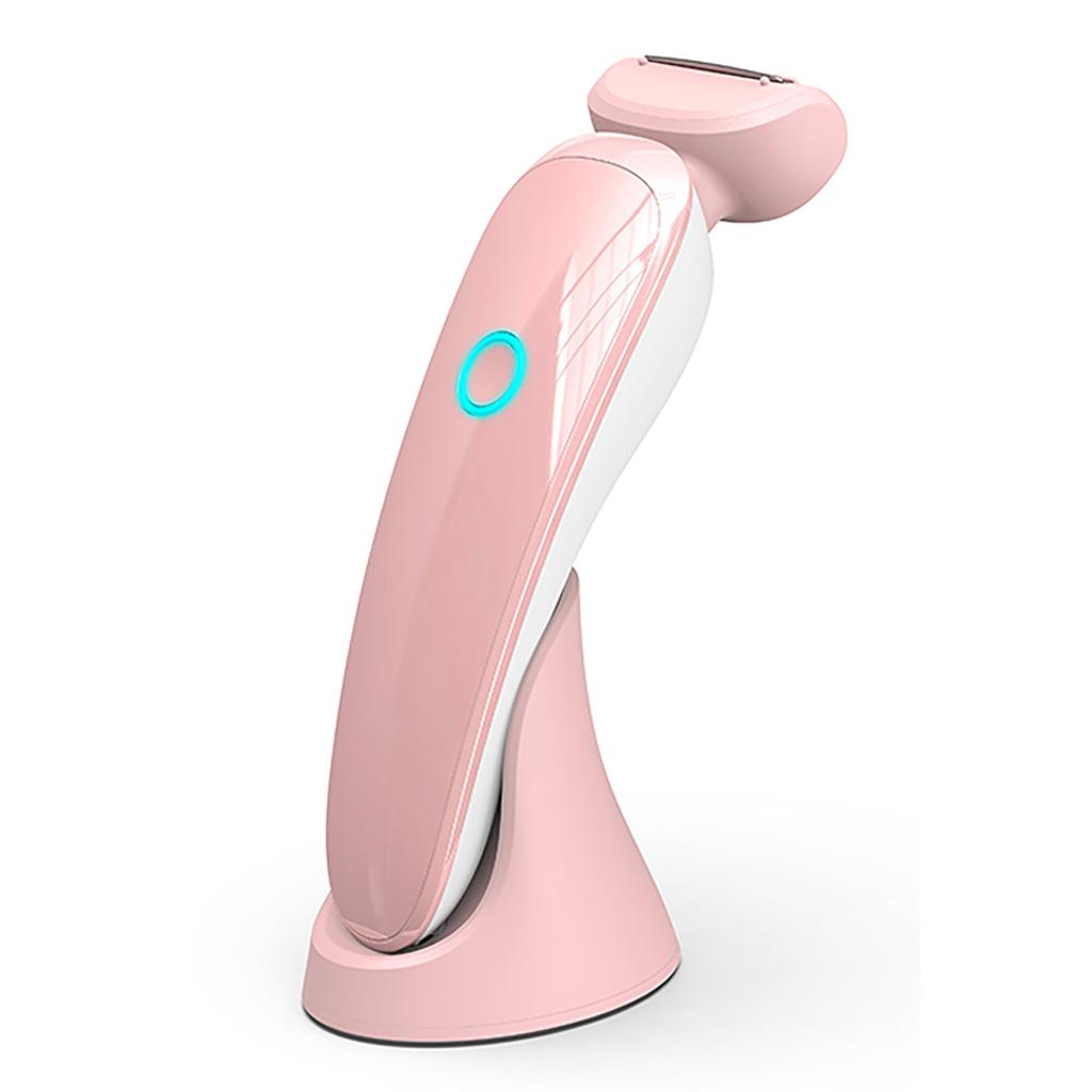 Electric IPX7 Full Body Hair LED for Bikini and Includes Instructions In Pink Women's Shaver, Waterproof, Removal, Multi-Function, Light, Painless,