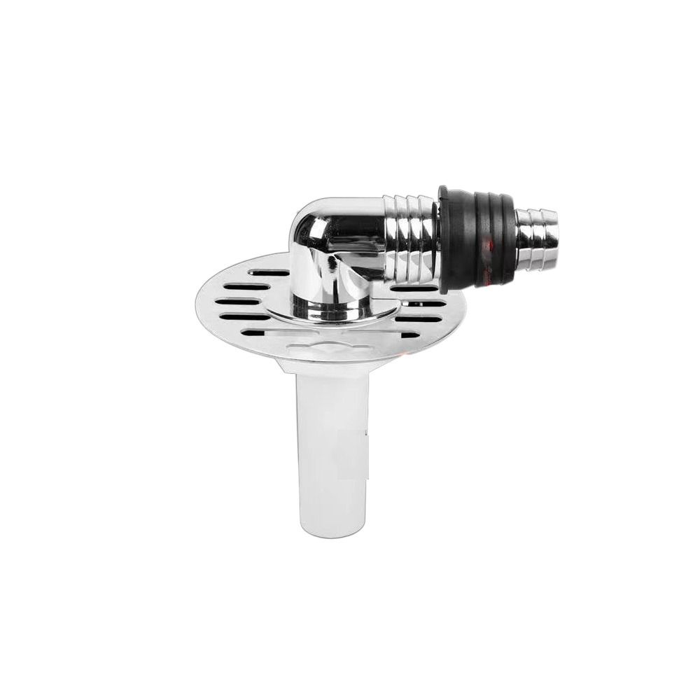

Stainless Steel Floor Drain Cover Odor Prevention Pipe Connector Drainer Drain Joint Bathroom 2