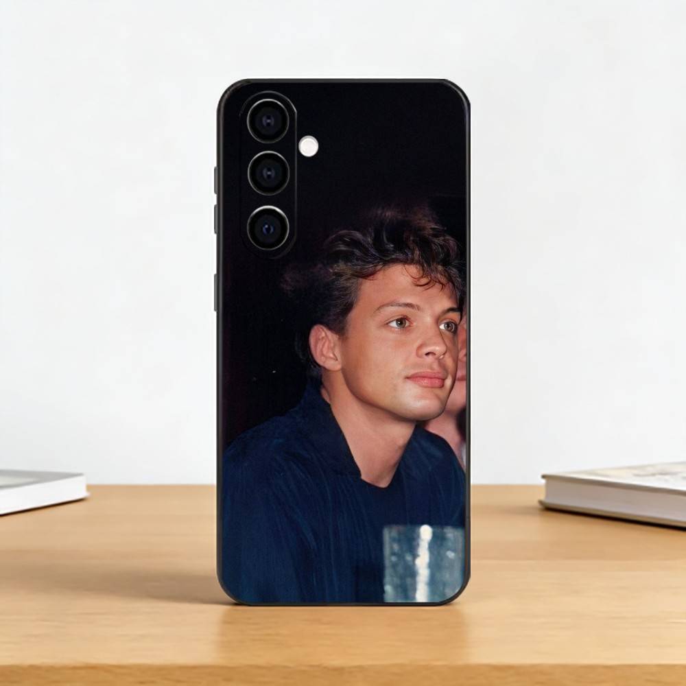 Singer Luis M-Miguel Phone Case For Samsung Galaxy A73,A72,A71,A70,A53,A52,A51,Soft Silicone Black Cover