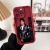 Sänger M-Michael J-Jackson Handyhülle Für iPhone Apple 17 AIR 16 16E 11 12 13 14 15 XR Plus Pro Max DIY Hülle Stoßfeste Abdeckung