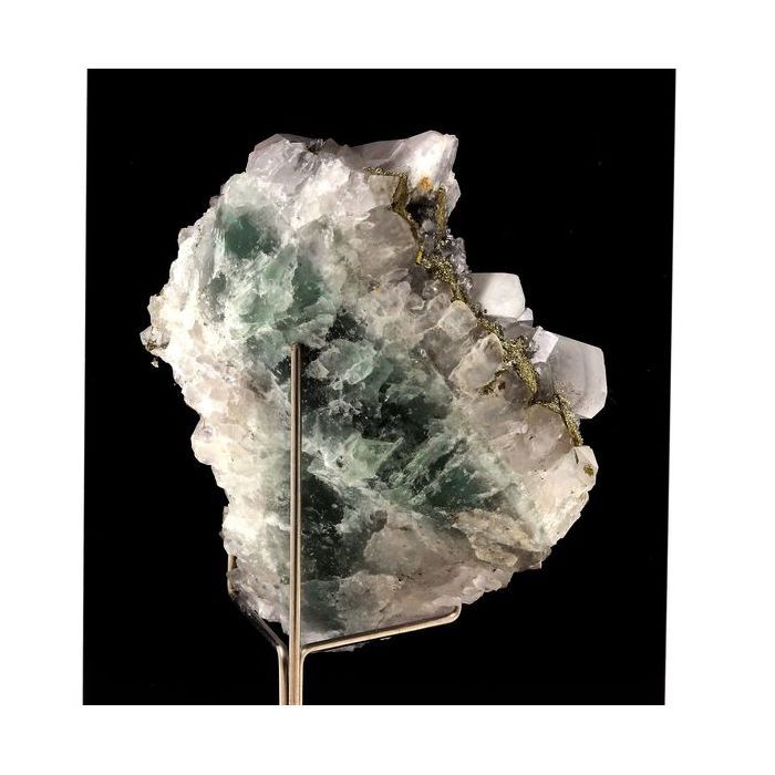 Pierres et Minéraux. Calcite, Pyrite, Fluorite. 1160.5 ct. El Hammam Mine, Meknès, Maroc.