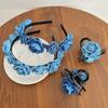 Delicate Camellia Headpiece Elegant Beautiful Headbands Comfortable Hair Hoop Camellia Hair Accessory