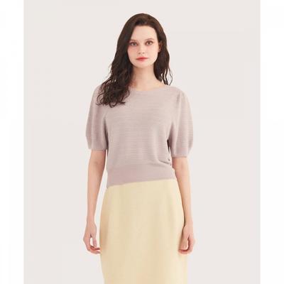 3d Knit Modified Puff Top Afwst9310