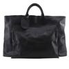 Boston Bag Black Calfskin Unisex Used