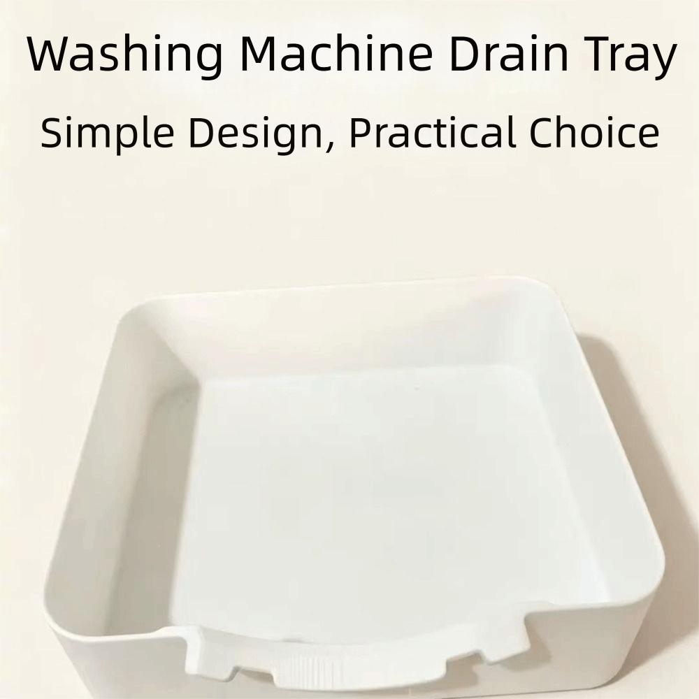 Wasserauffangwanne Waschmaschine Ablaufwanne Frontfilter-Schubladenfach Zum Reinigen
