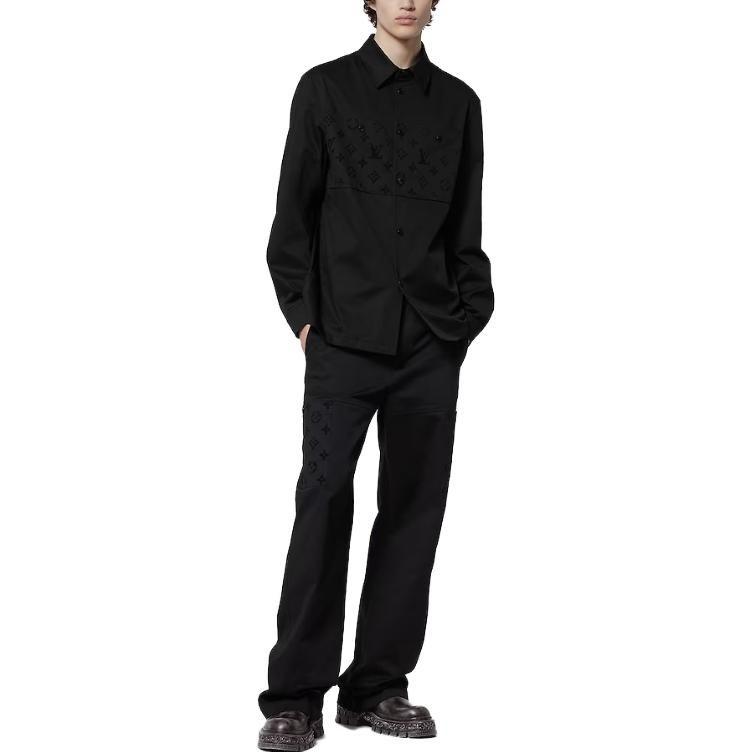 Louis Vuitton SS24 Shirt Men's Black 1AFA81