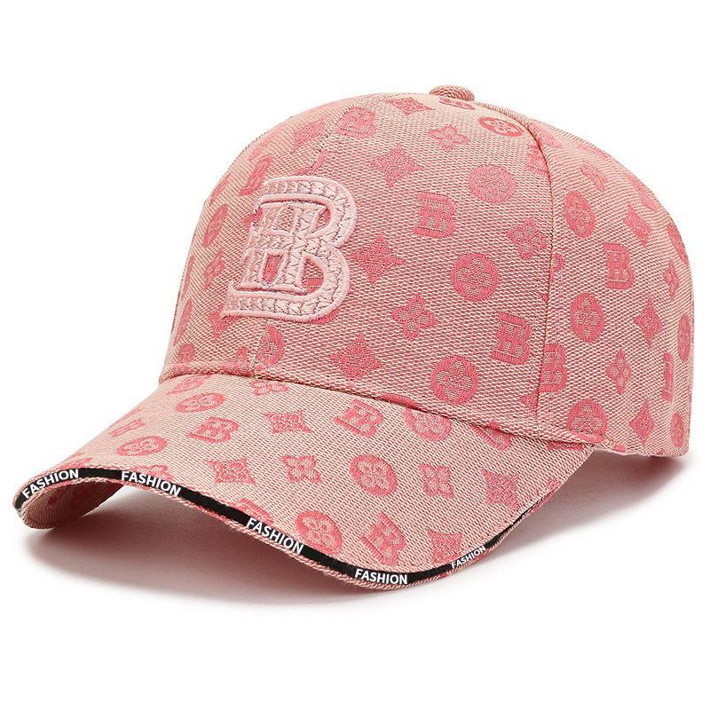 Embroidered Letter Baseball Cap—Breathable Summer Sun Hat, UV-Protective Outdoor Hat, Adjustable Size