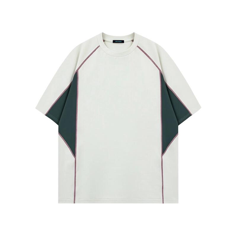GOLFCROSS Unisex Color-Block Short Sleeve T-Shirt M