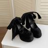 Fashion retro French high-heeled bag head sandals women's 2025 new summer wear small Mary Jane single shoes