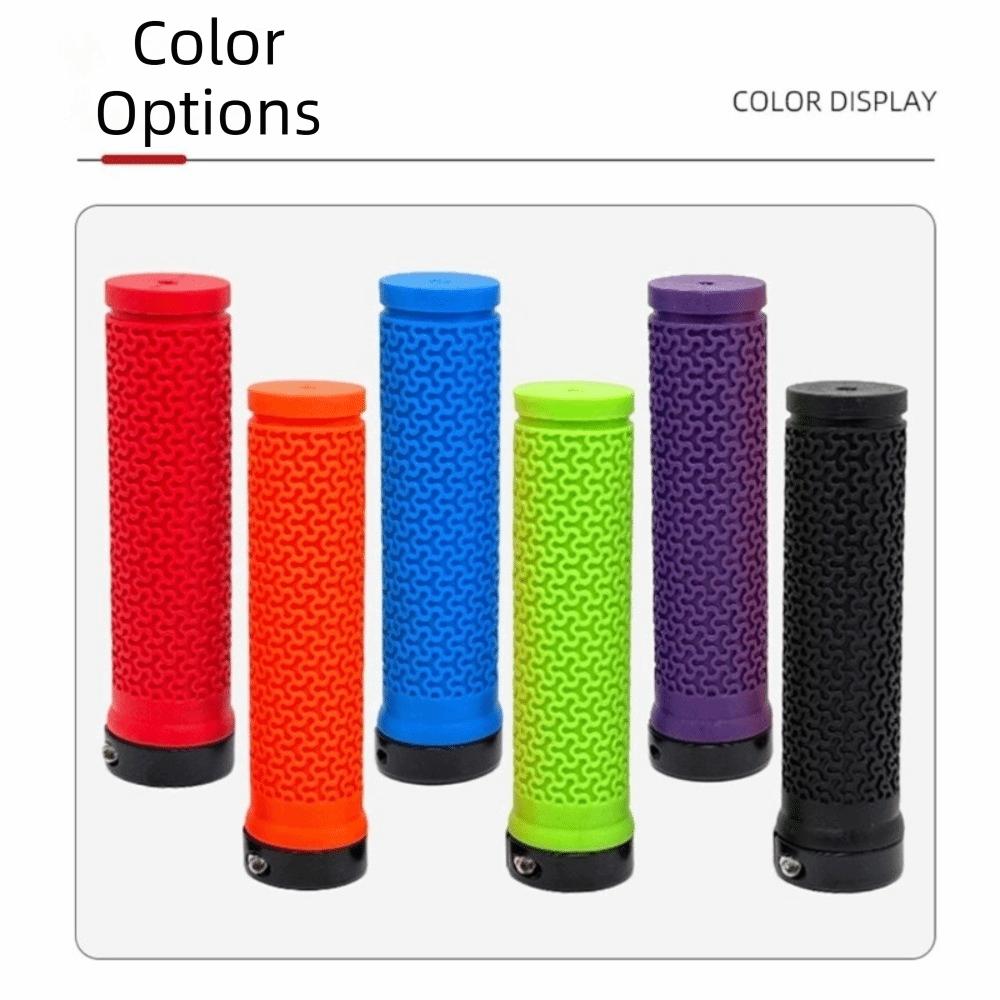 Anti-Slip Bicycle Handlebar Grip Rubber Mountain Bike Grips Bike Handlebar Grips Mountain Bike